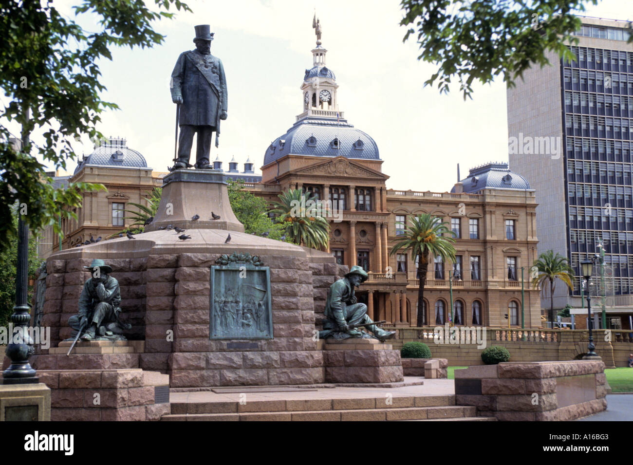 Pretoria Tswane South Africa Paul Kruger Parliament buildings Stock Photo