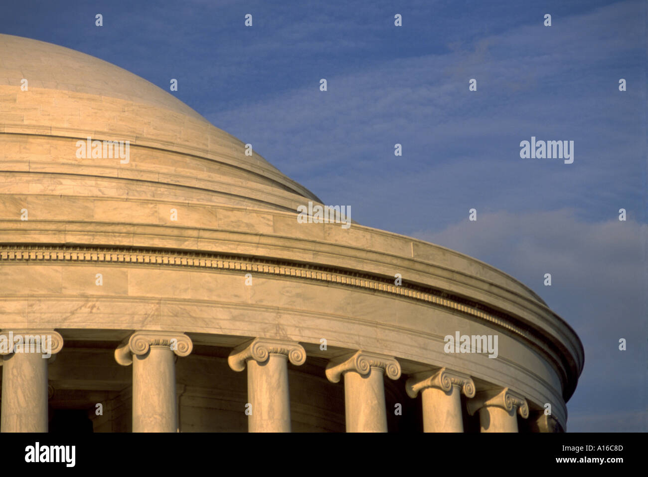 Jefferson Memorial in Washington DC Stock Photo
