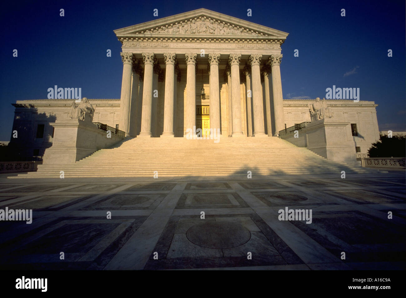 US Supreme Court building, Washington D.C. Stock Photo