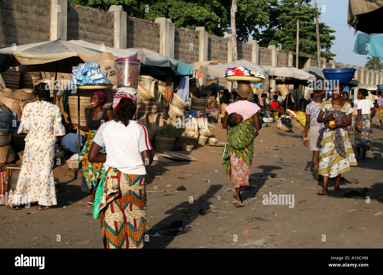 Grand Marche , Lome . Togo , West Africa Stock Photo Alamy