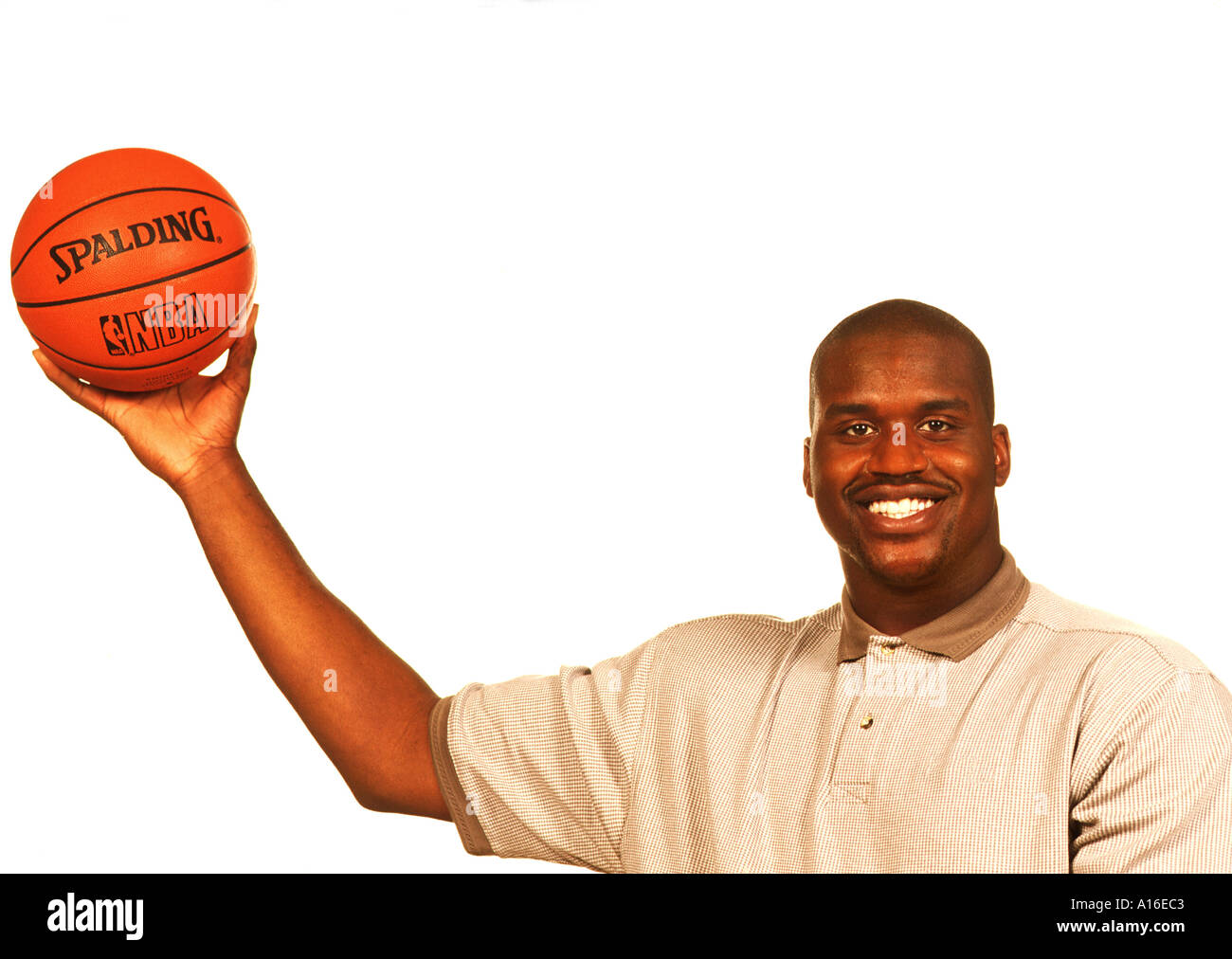 Shaquille ONeal Basketball superstar Stock Photo - Alamy