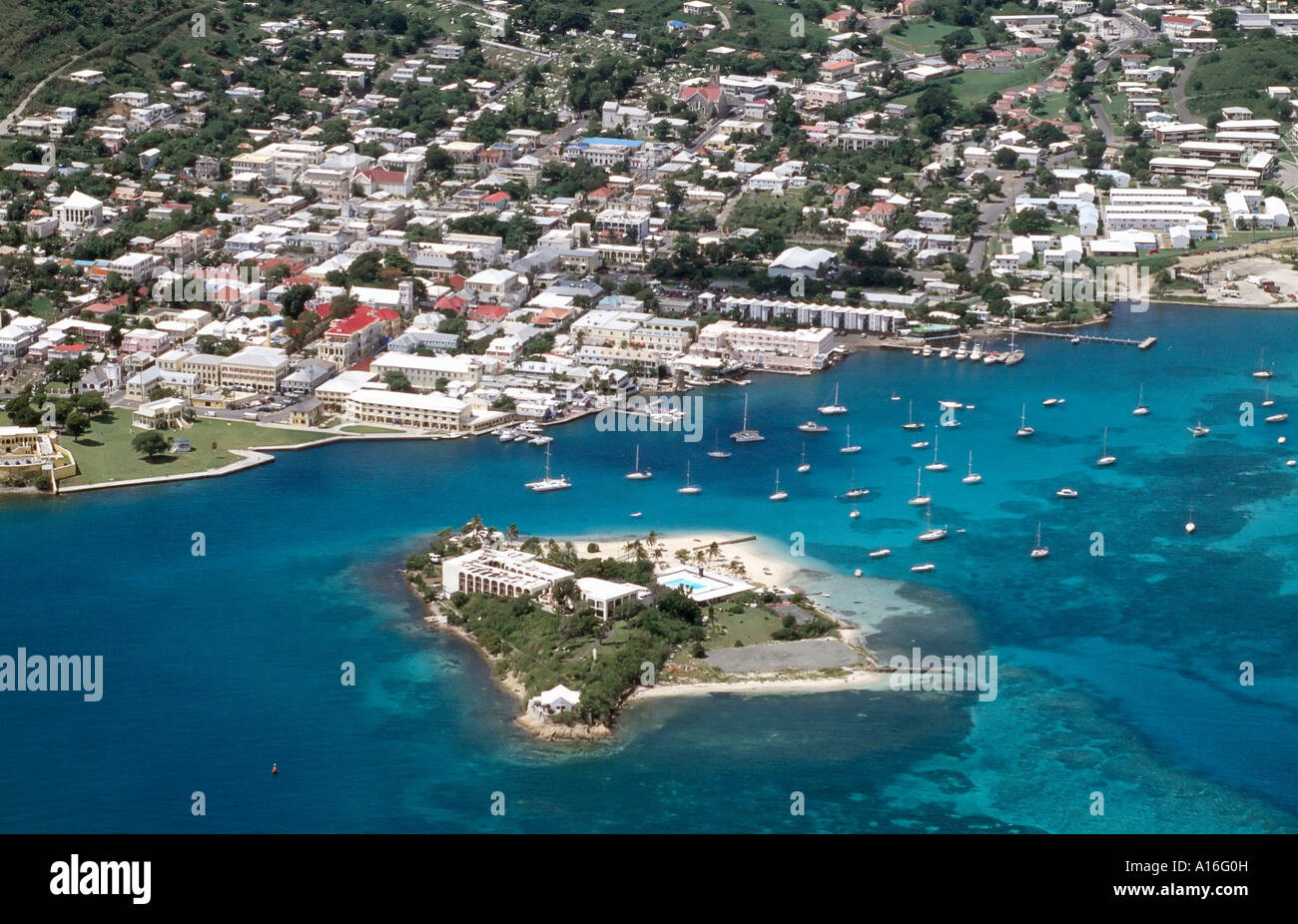 St Croix US Virgin Islands Stock Photo