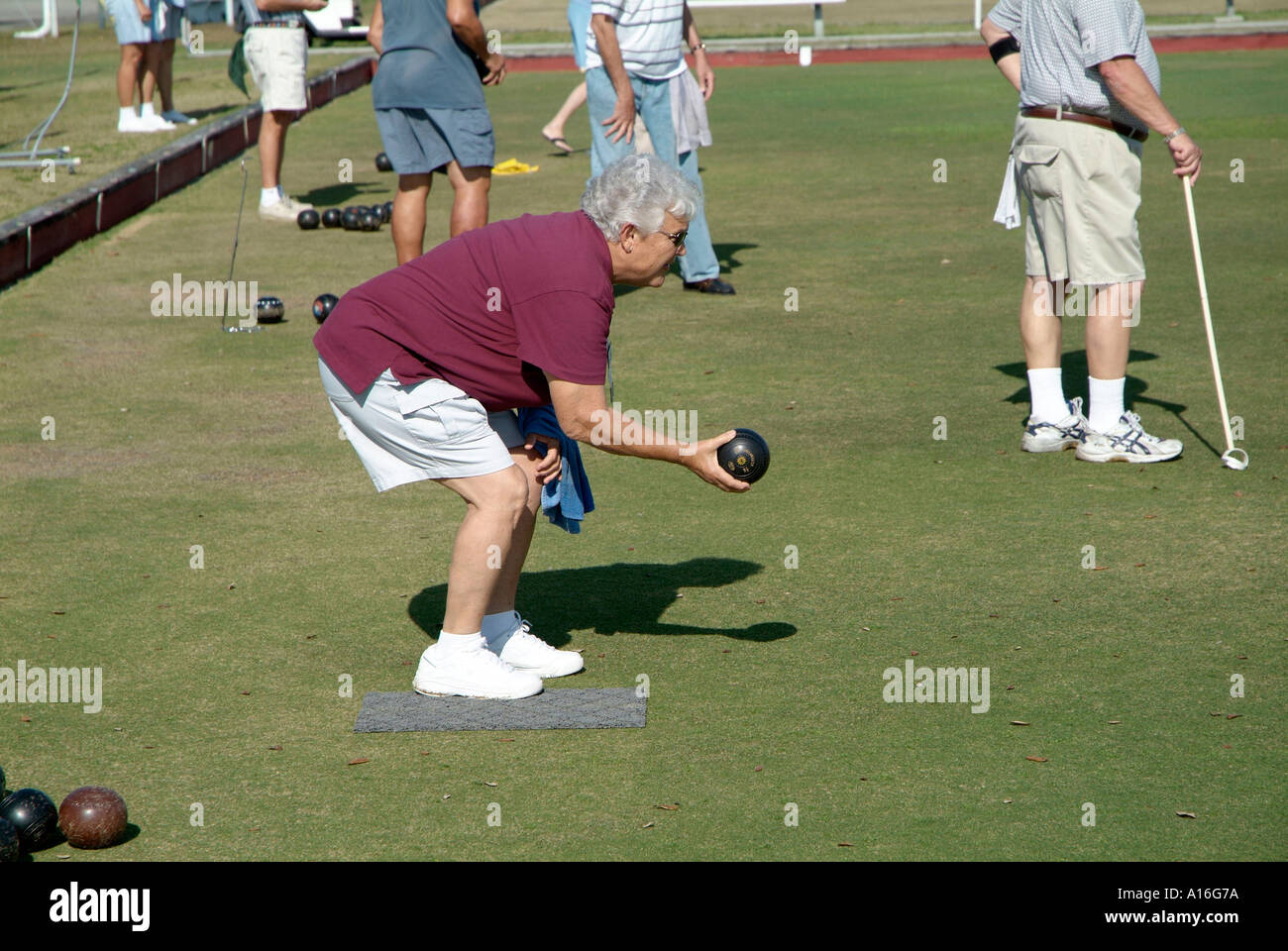 lawn bowling Sun City Center Florida a retirement community for senior