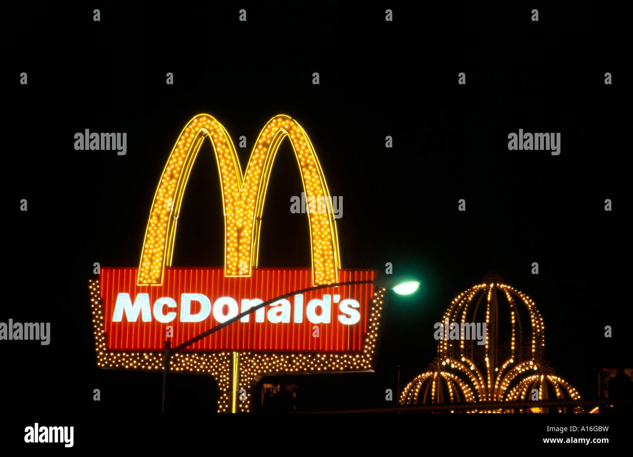 The Golden Arches Stock Photo Alamy