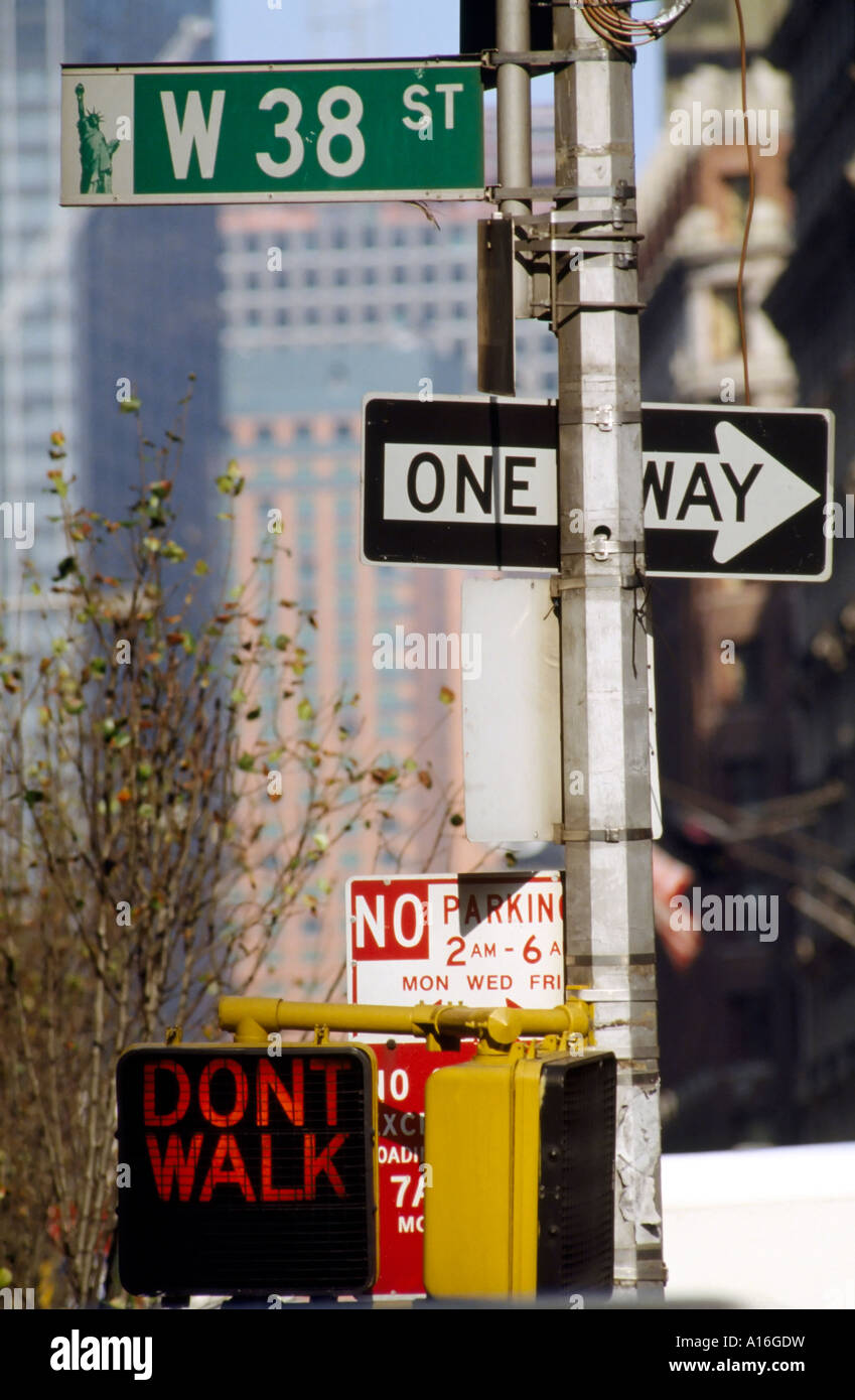 cityscape New York NY NEW YORK USA Stock Photo