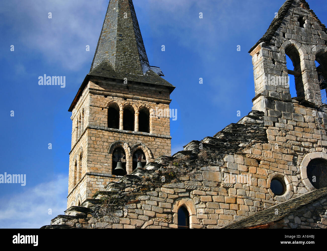 Church of San Juan in Arties Vall d Aran Lleida province Catalonia Spain Stock Photo