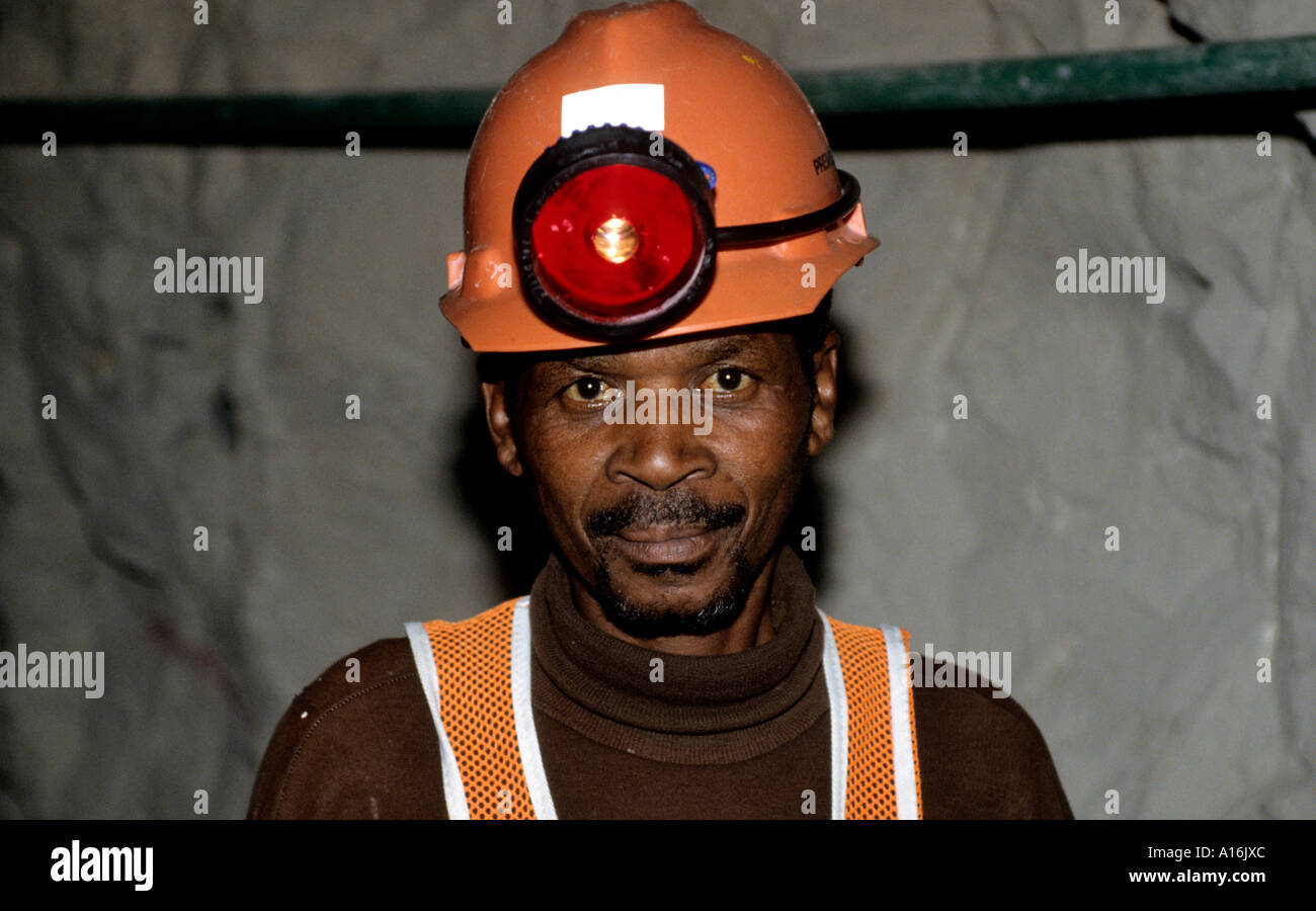 South Africa Beers Diamond Mine Kimberly Miner Stock Photo