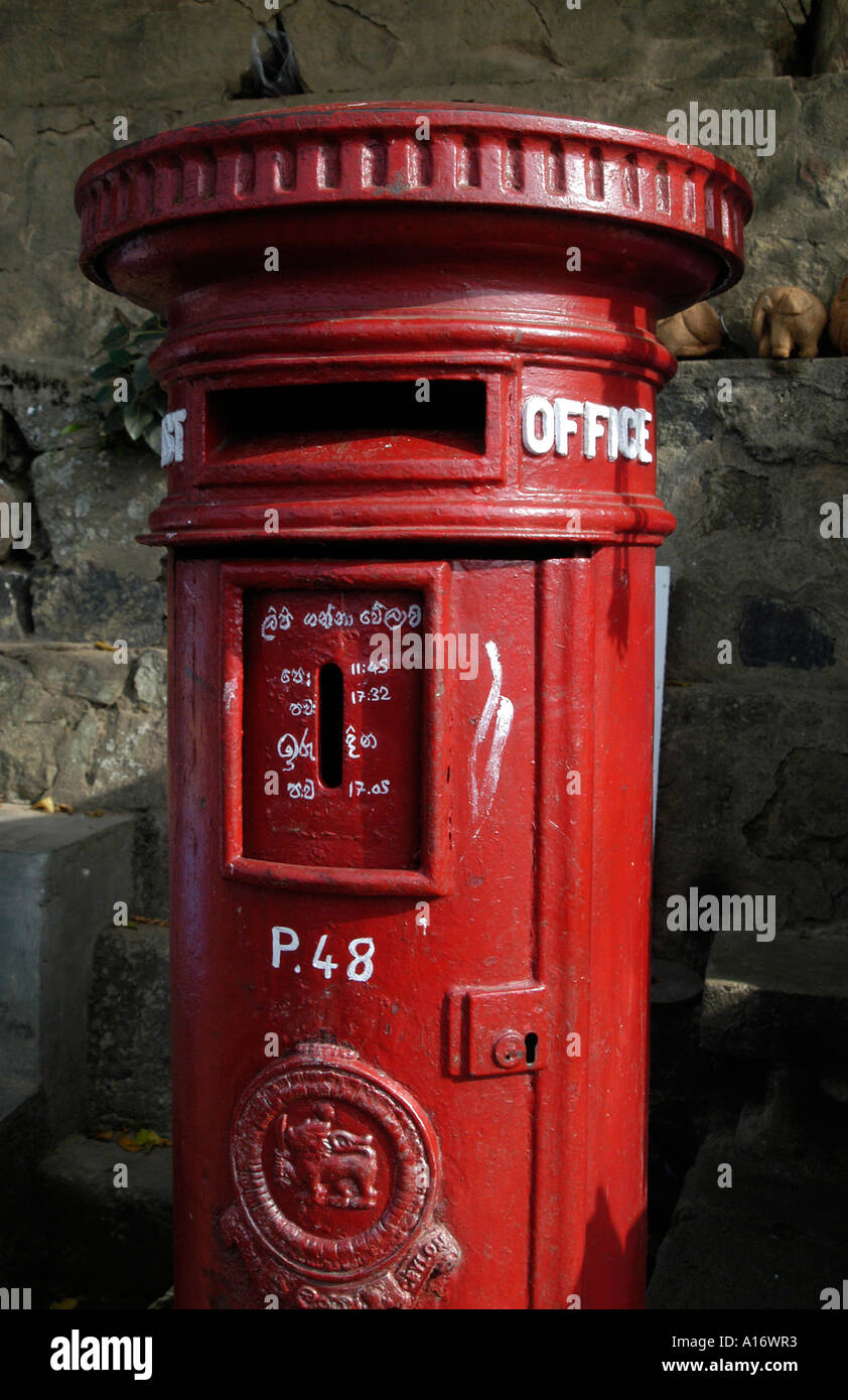 Sri lanka post box hires stock photography and images Alamy