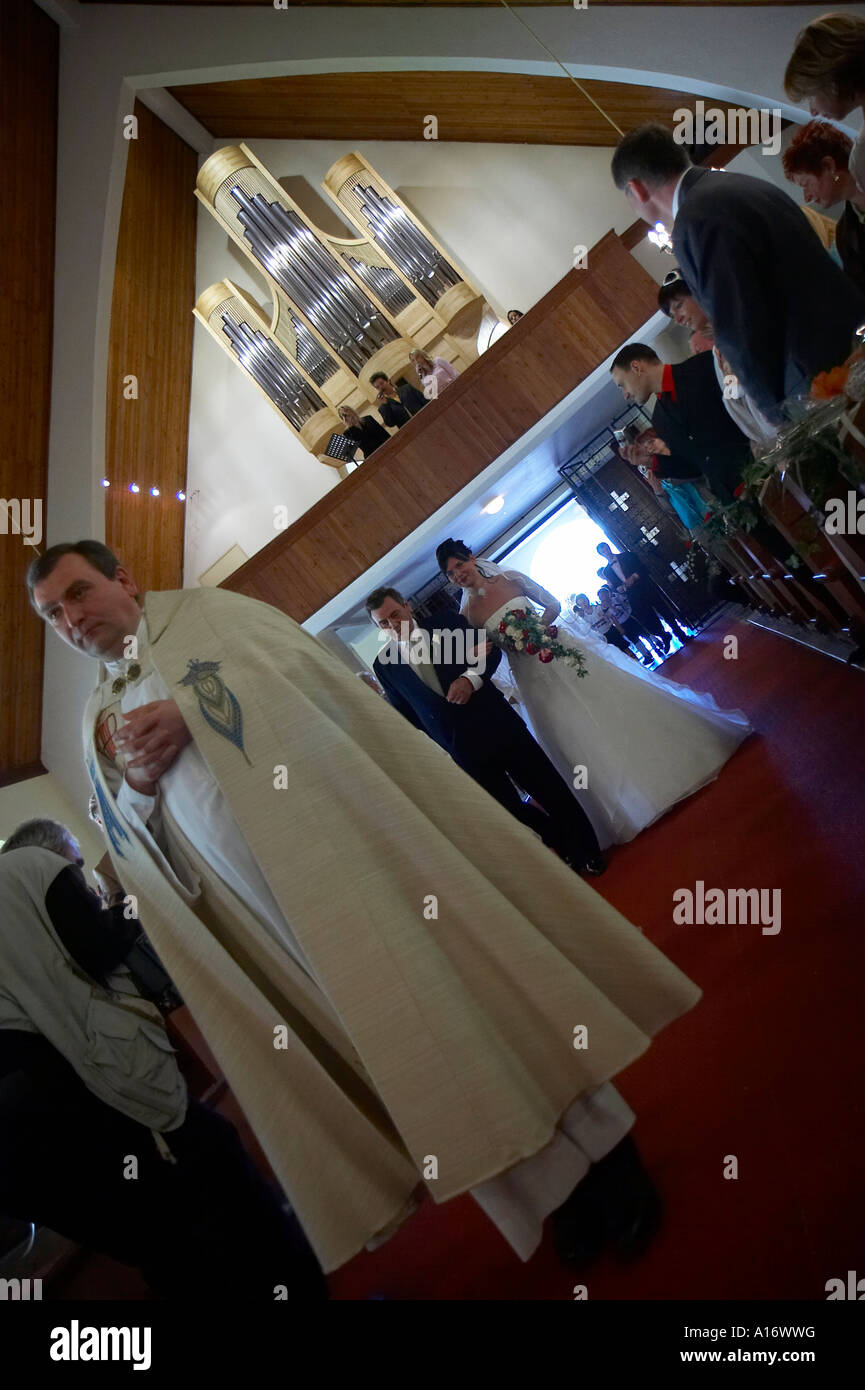 Person entering church hi-res stock photography and images - Alamy