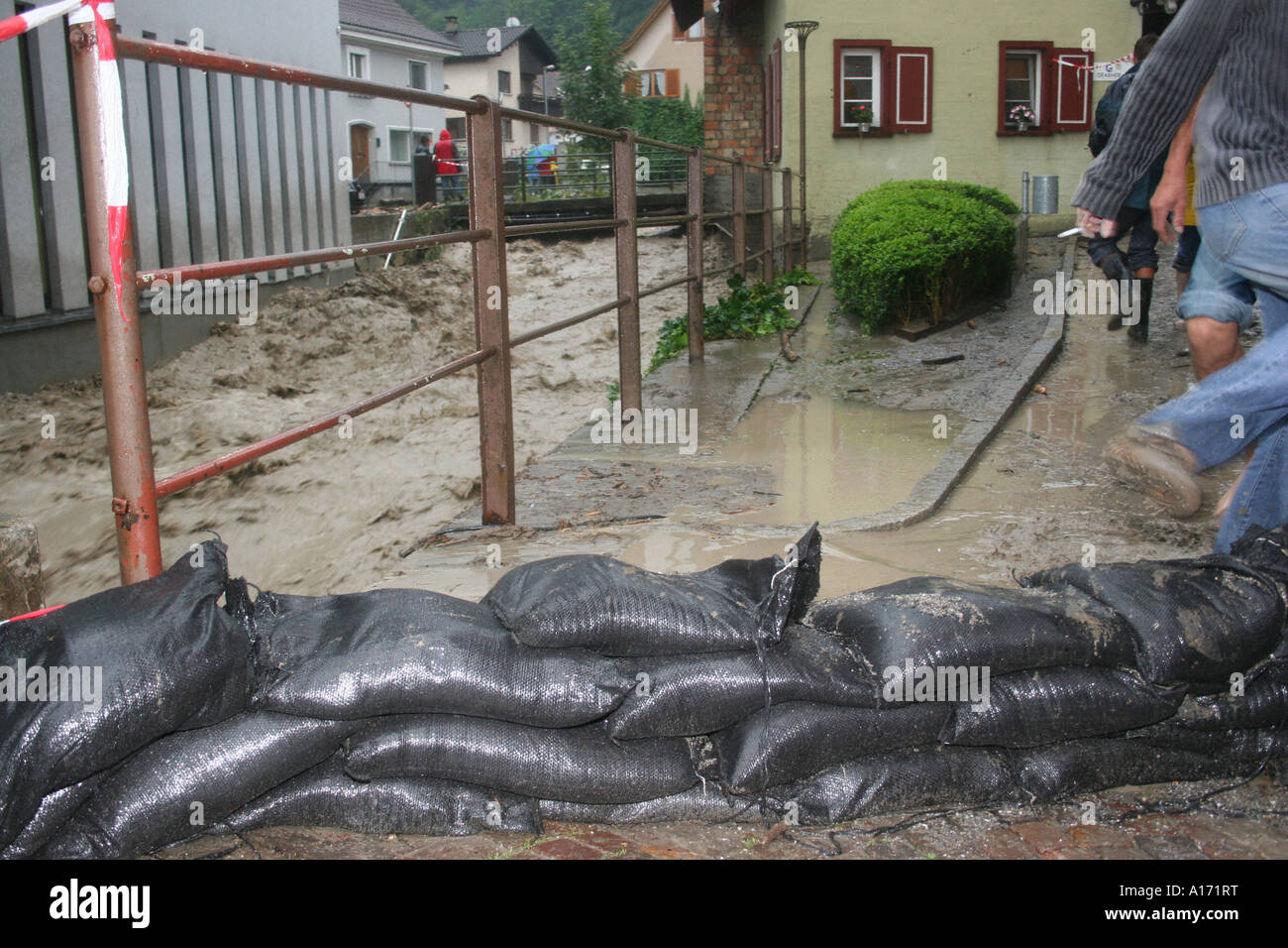 high water Stock Photo