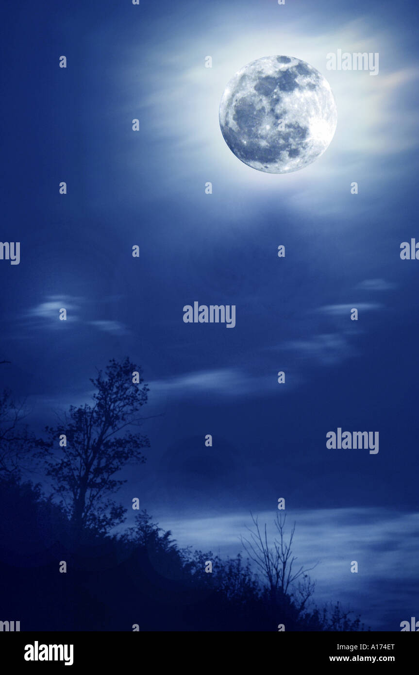 Moon society hi-res stock photography and images - Alamy
