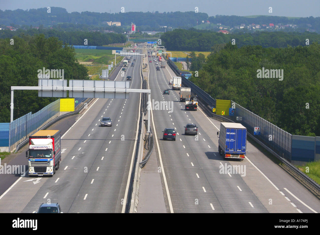 freeway Stock Photo