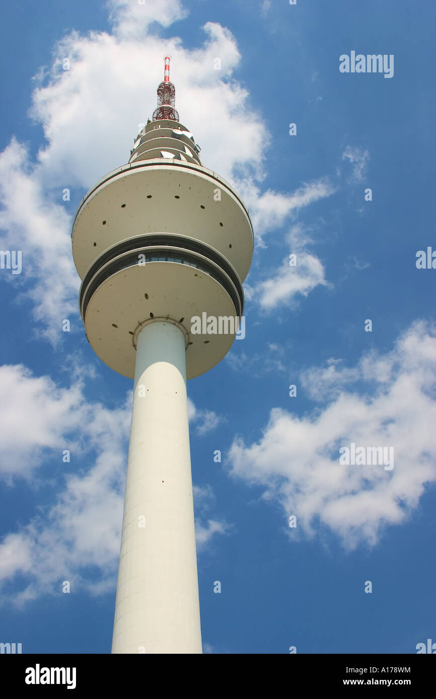 Tv Tower Hamburg Stock Photo Alamy