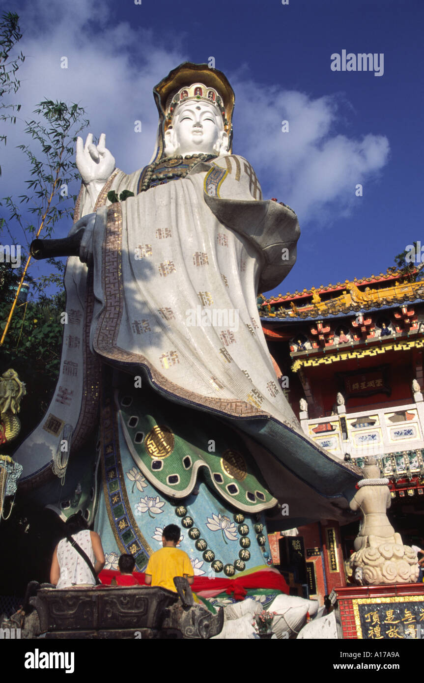 Religious statue in the Stanley district of Hong Kong Stock Photo Alamy