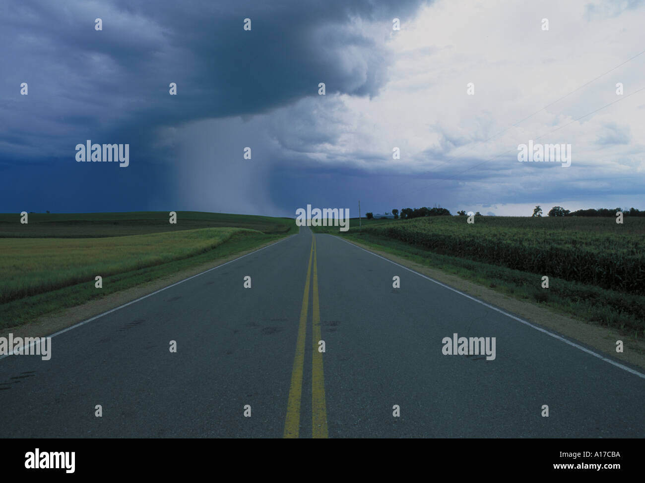 Passing rain storm hi-res stock photography and images - Alamy