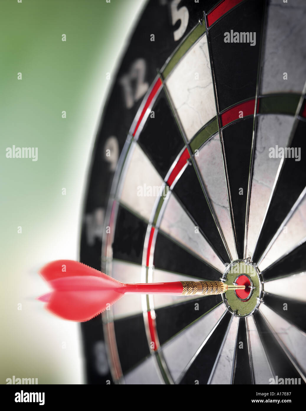 Dartboard bullseye Stock Photo Alamy