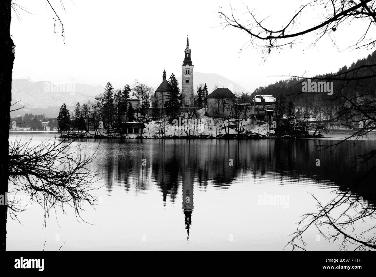 Tour lake bled Black and White Stock Photos & Images - Alamy