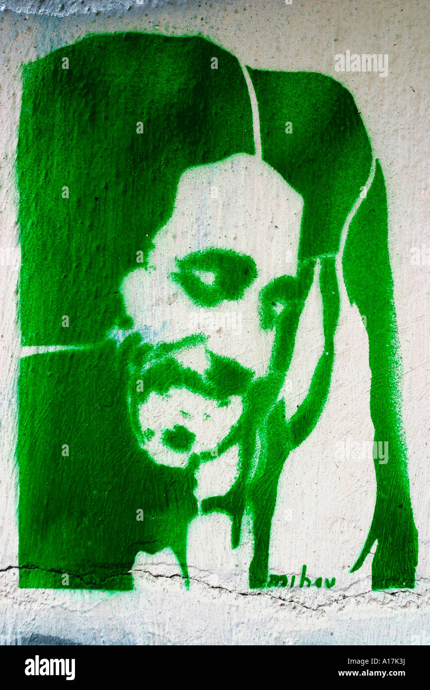 Bob Marley, Stencil Graffiti Art Stock Photo Alamy