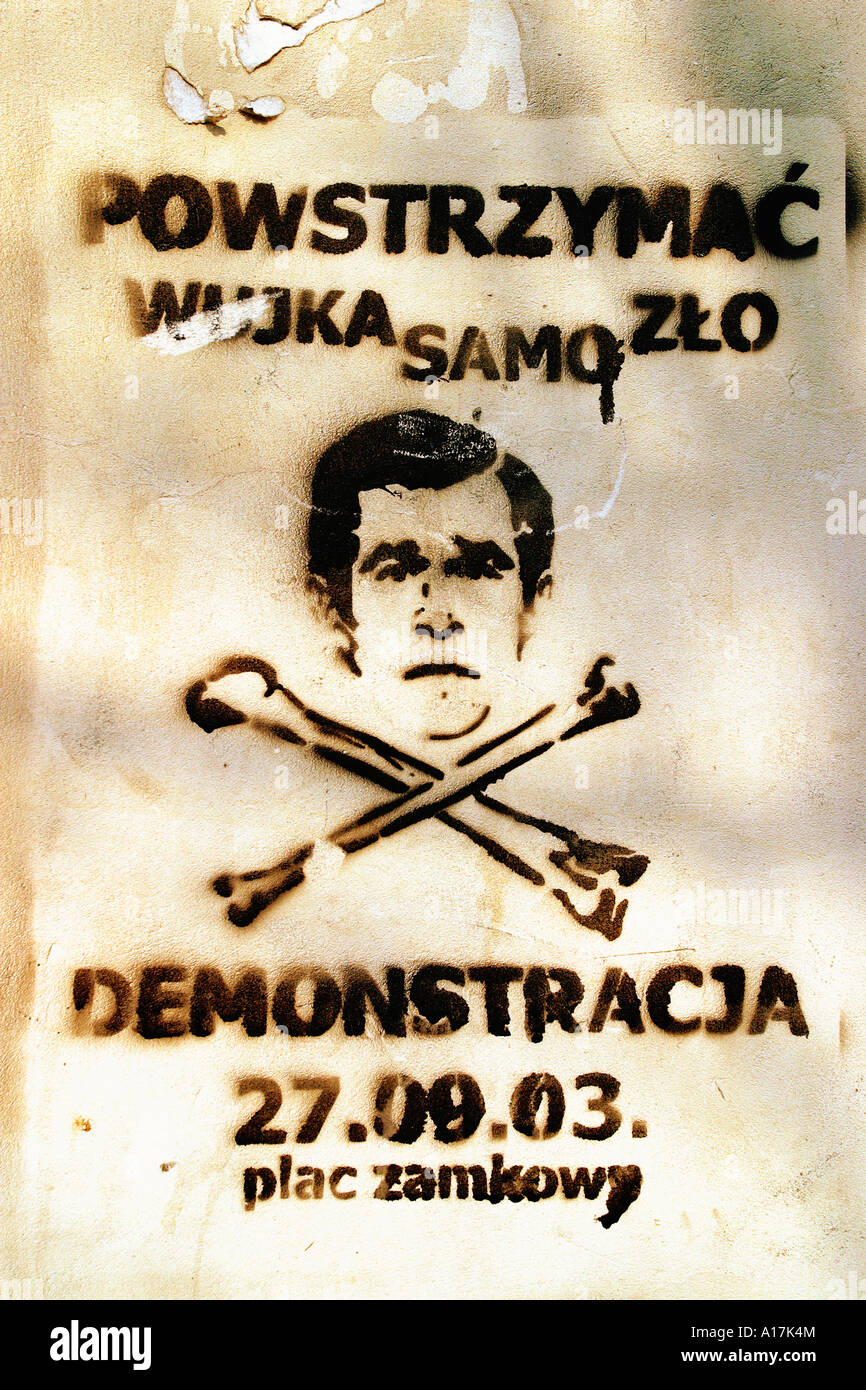 Stencil Graffiti Art Stock Photo Alamy