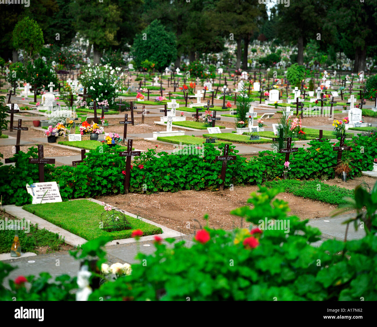 Chacarita Cemetery Buenos Aires Argentina Stock Photo Alamy