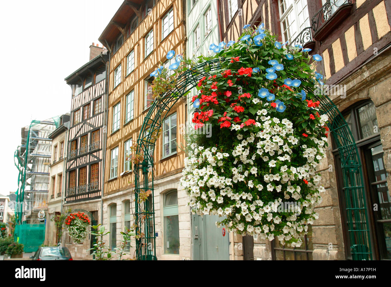 The Medieval Town of Rouen, France Stock Photo - Alamy
