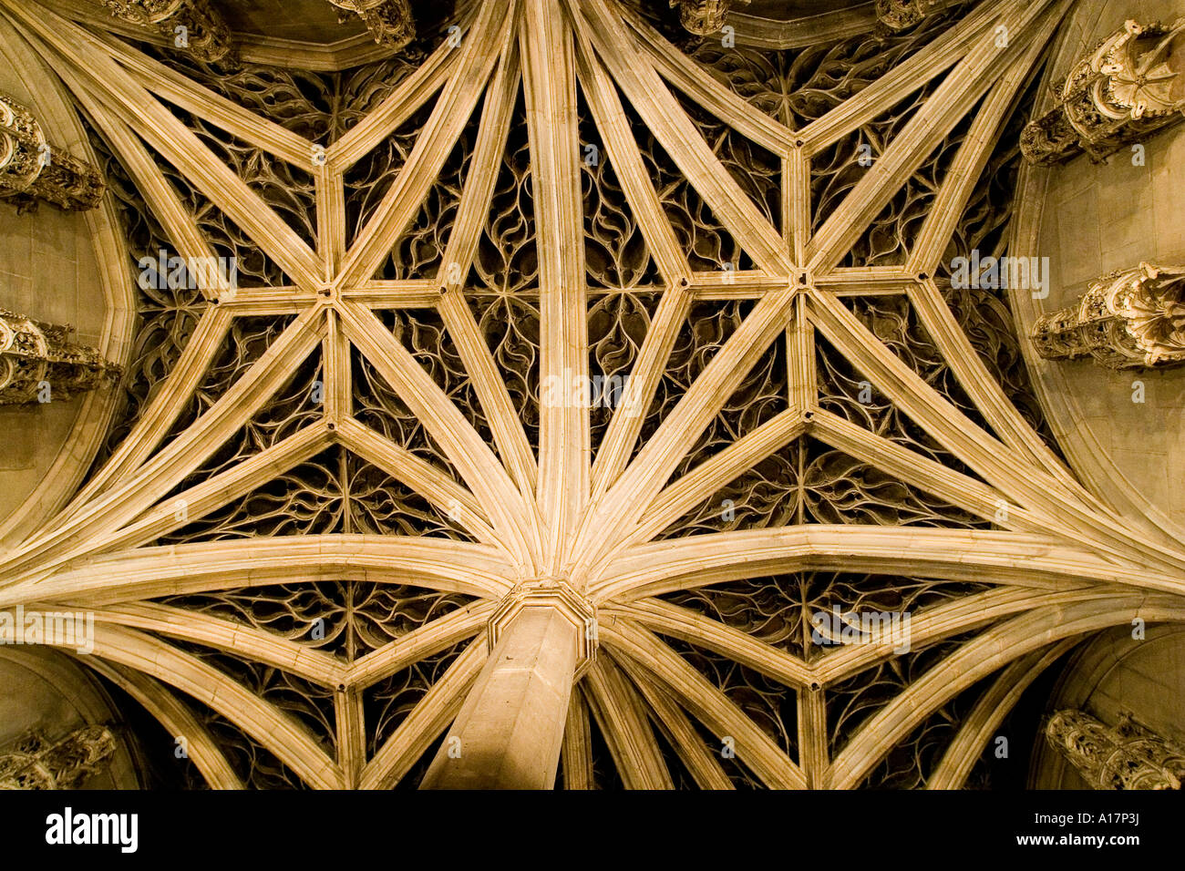 Gothic ceiling decoration hi-res stock photography and images - Alamy