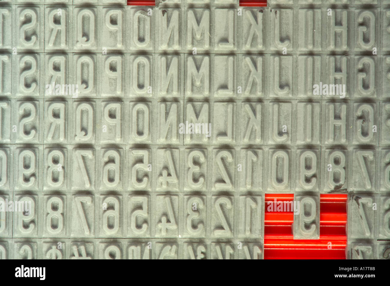 rubber stamp letters Stock Photo Alamy