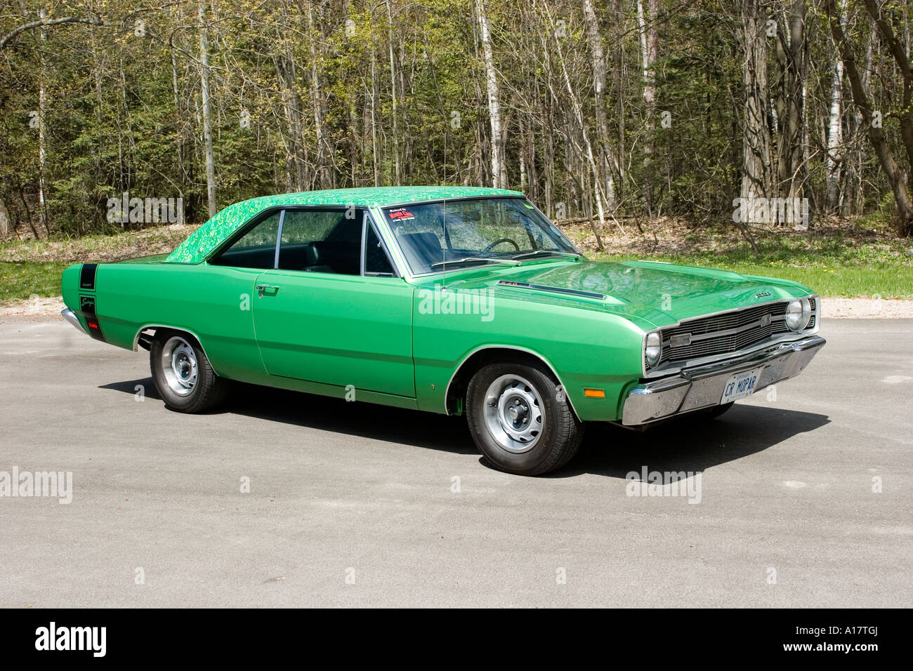 1969 Dodge Dart Swinger with Mod Top option Stock Photo