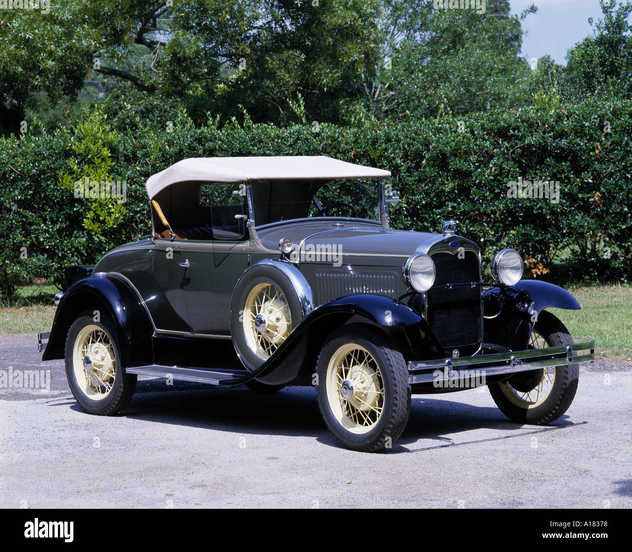 1930 Ford Model A roadster Stock Photo