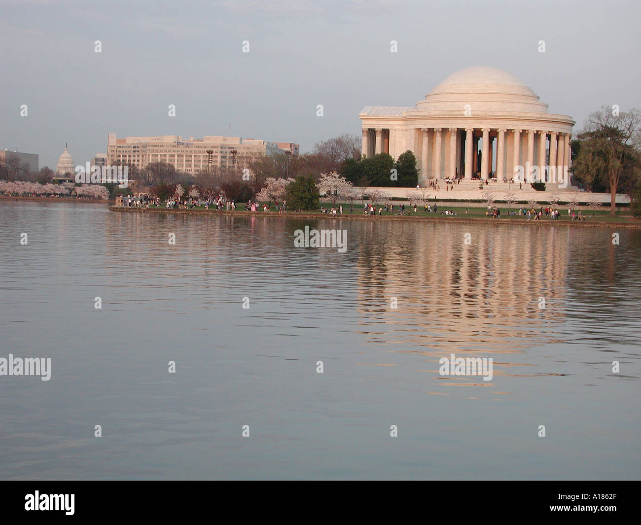Jefferson Memorial, Washington, DC USA Stock Photo