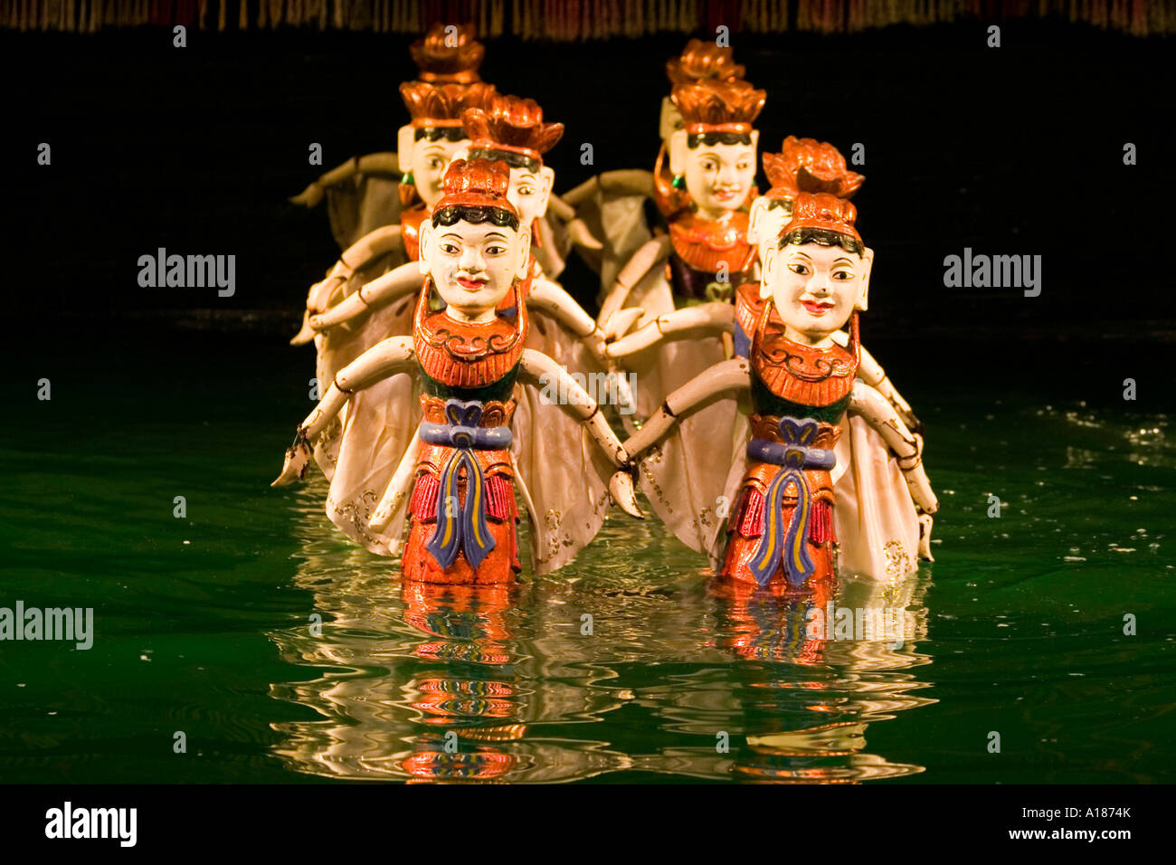 Traditional Water Puppets Show at Thăng Long Theatre in Hanoi Vietnam