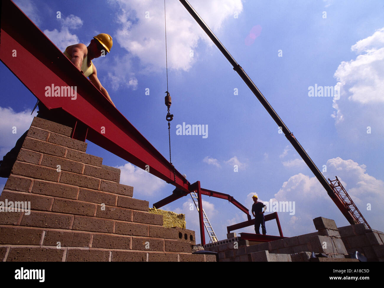 Steel erector hires stock photography and images Alamy