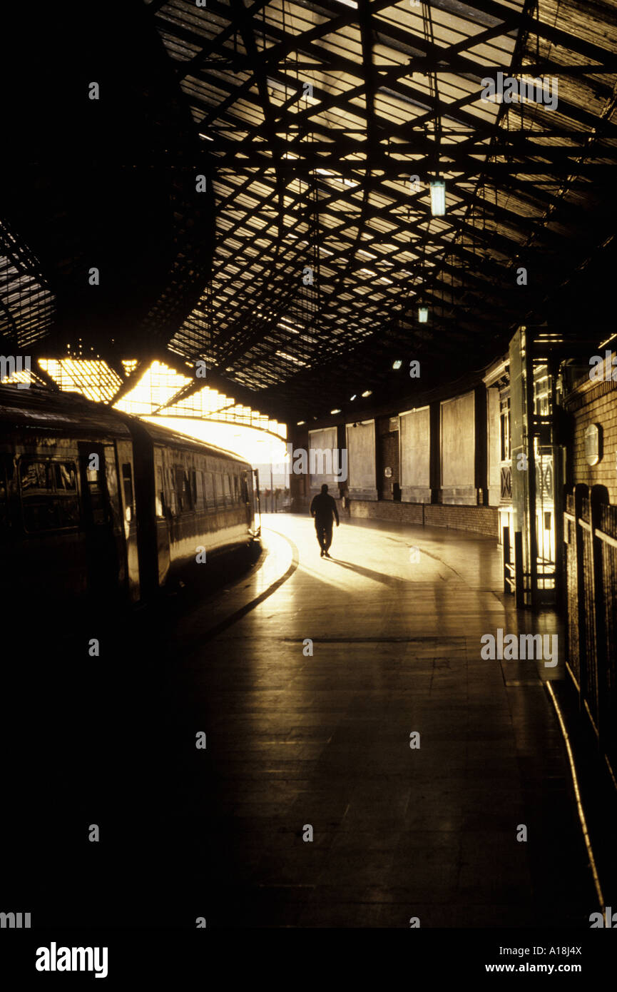 Platform at Cork Kent Train station, County Cork, Ireland Stock Photo Alamy
