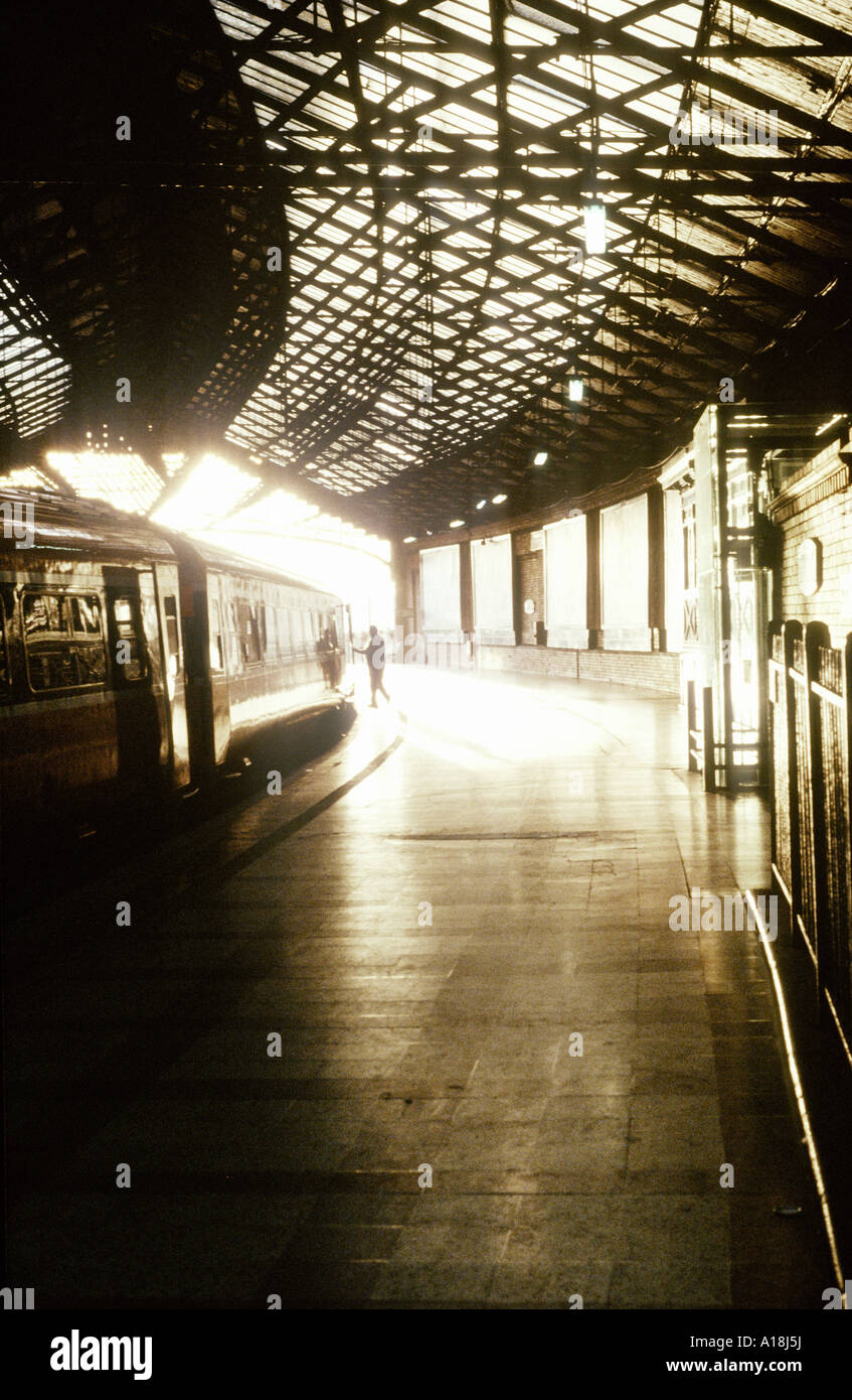 Platform at Cork Kent Train station, County Cork, Ireland Stock Photo Alamy