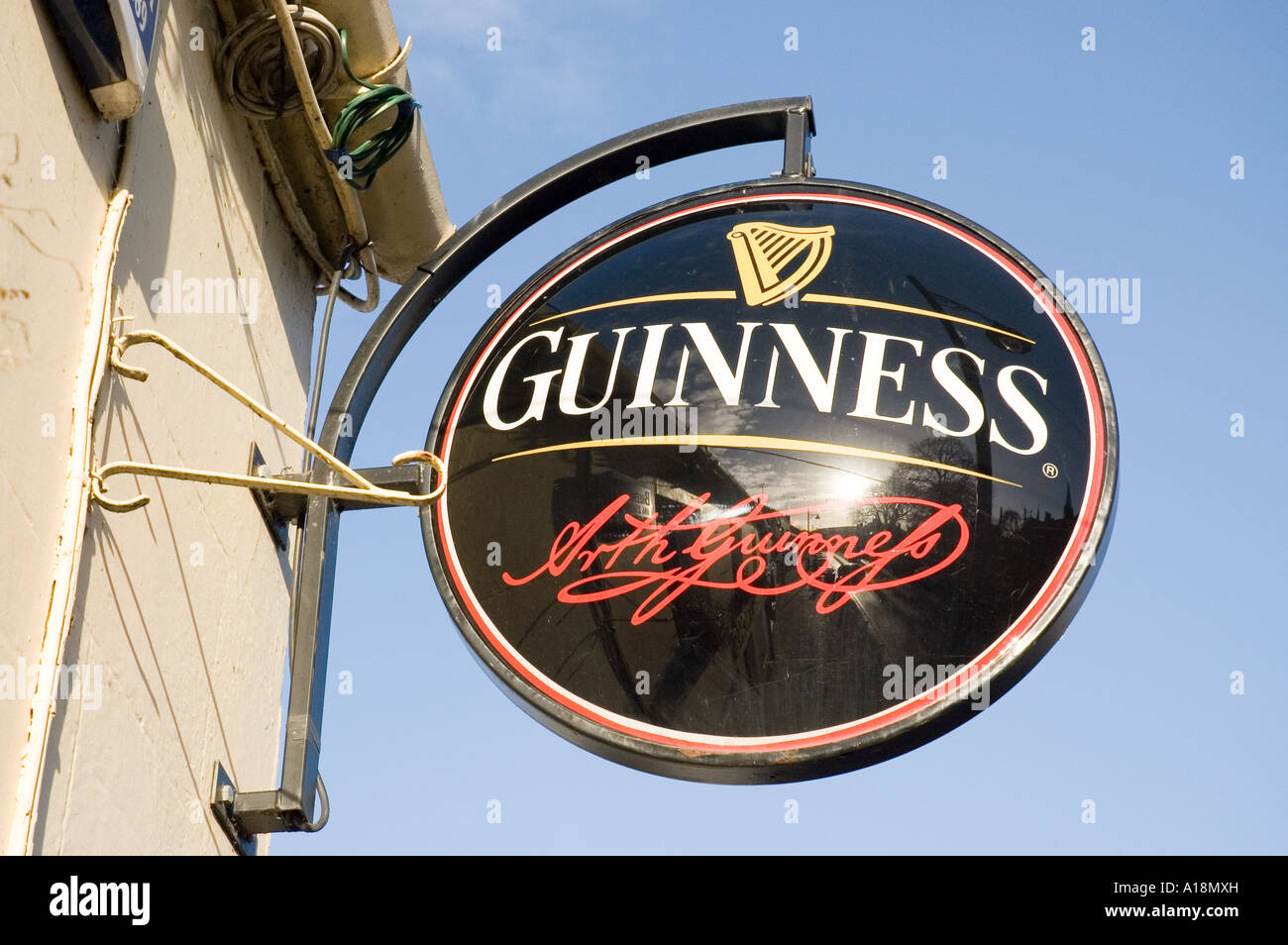 Guinness sign in Trim County Meath Ireland Stock Photo - Alamy