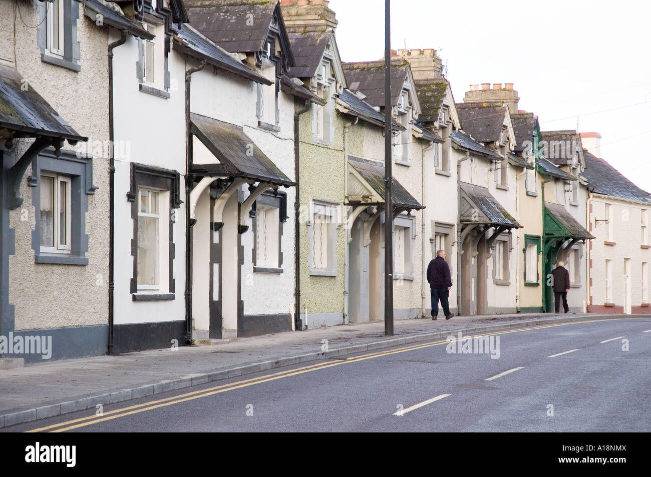 Castle Street in Trim County Meath Ireland Stock Photo Alamy