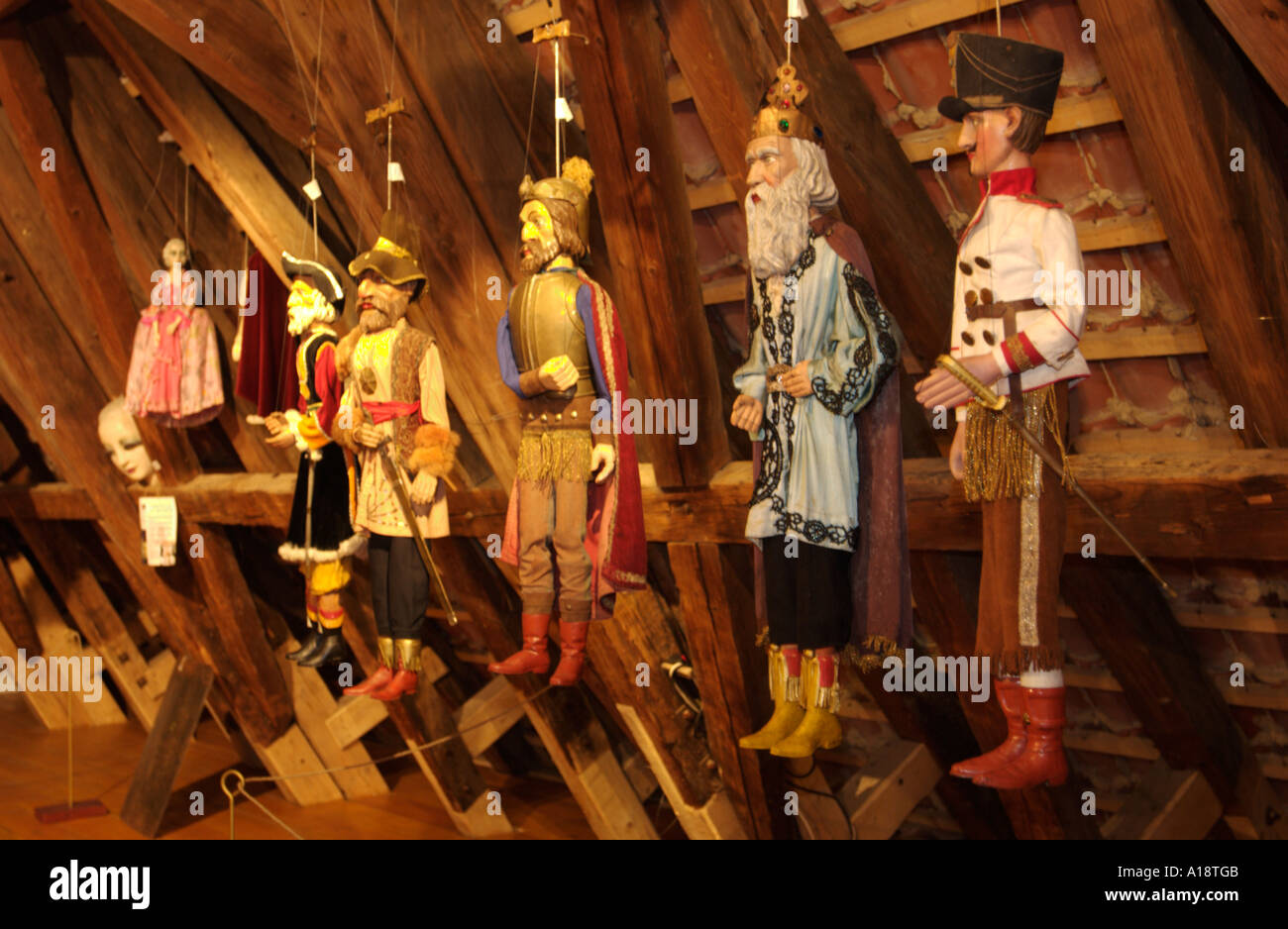 The Museum in the town of Cesky Krumlov Czech Republic