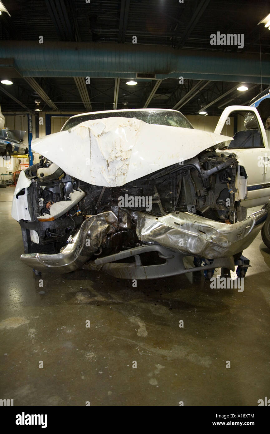 Police car crash hi-res stock photography and images - Alamy