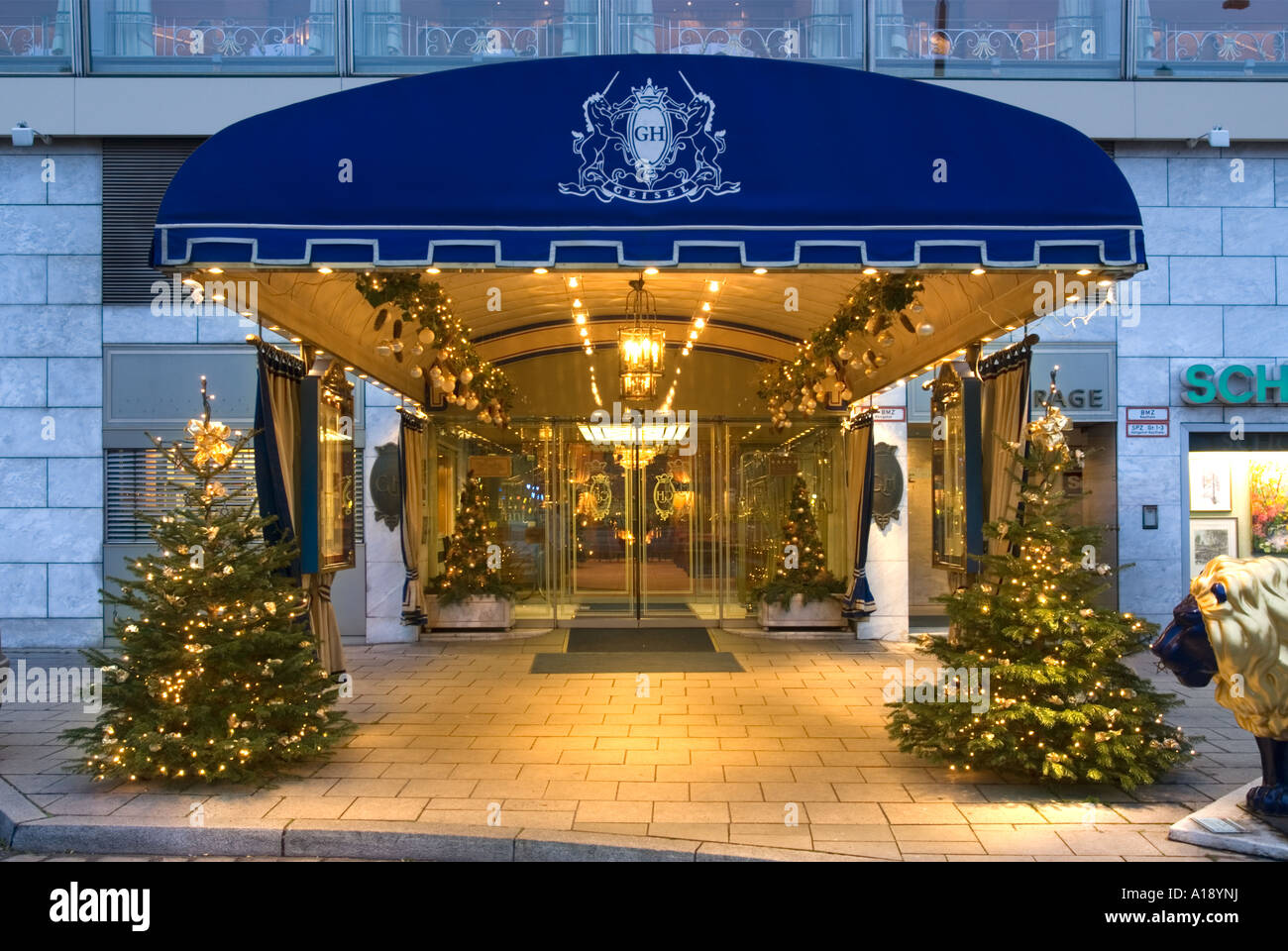Germany Bavaria Munich 5 star Luxury Hotel Koenigshof at Karlsplatz Stock  Photo - Alamy
