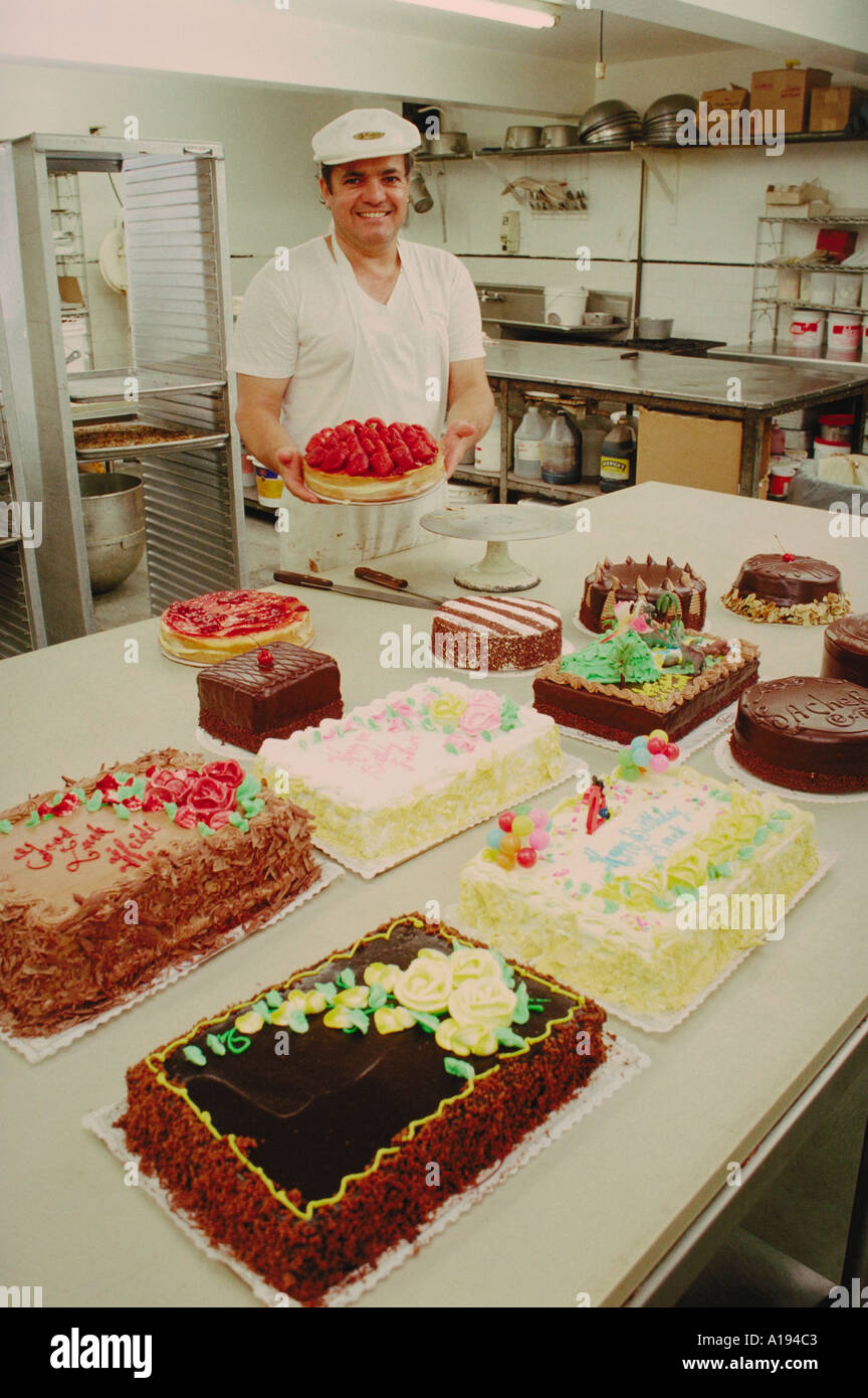 cake baker Eppler San Francisco CA Stock Photo Alamy