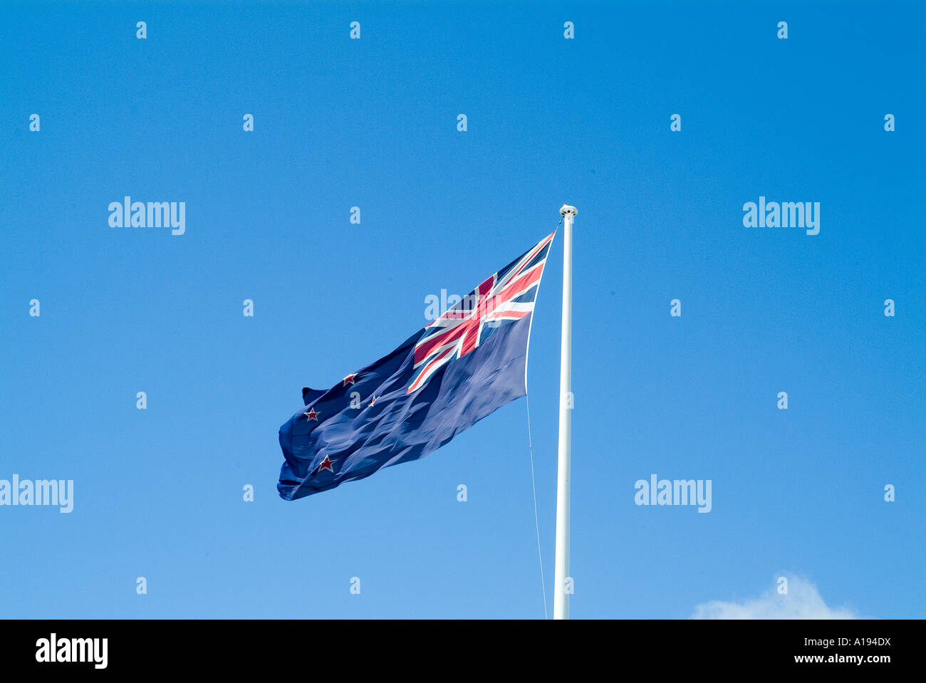 NZ Flag H Stock Photo Alamy