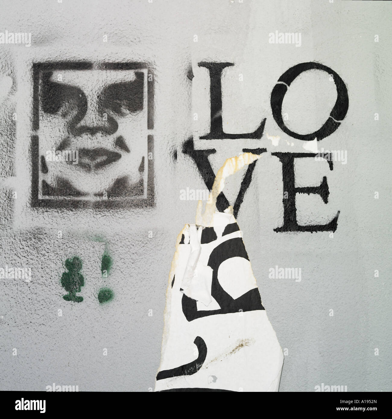 Stenciled letters hi-res stock photography and images - Alamy