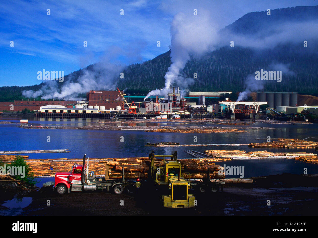 Alaska pulp mill hires stock photography and images Alamy