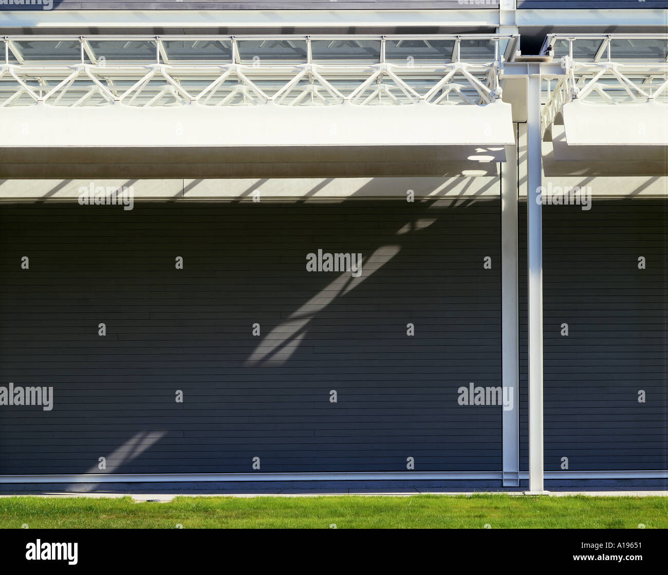 Menil Art Gallery, Houston, Texas Architect Renzo Piano Stock Photo