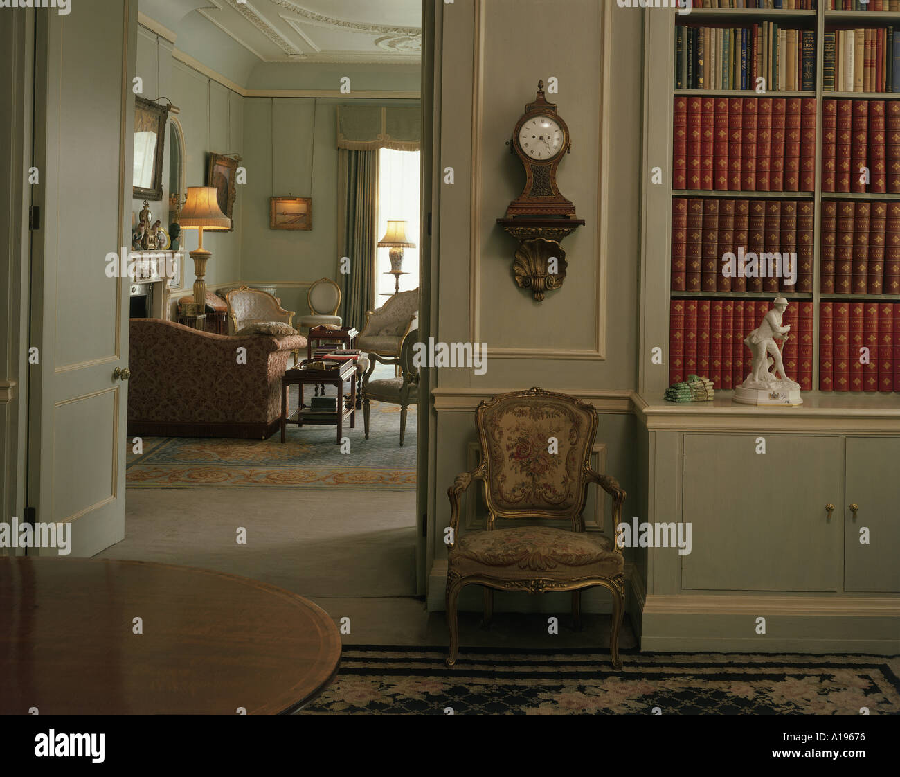 Country House Library Stock Photos Country House Library Stock