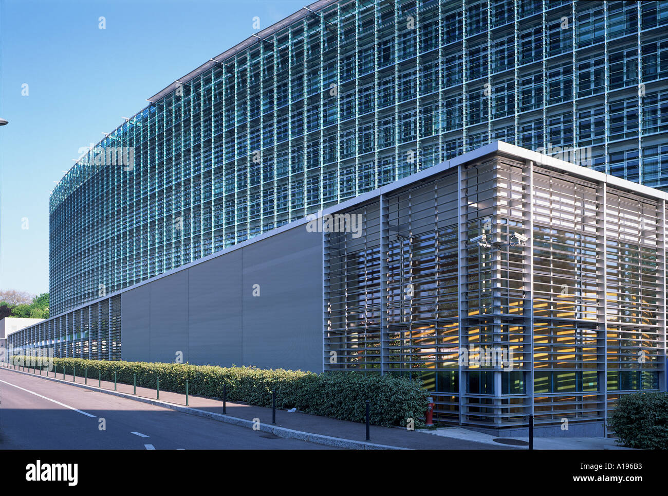 Organisation Mondiale de la Meteorologie OMM Geneva Geneve Switzerland Suisse architect Brodbeck Roulet Stock Photo