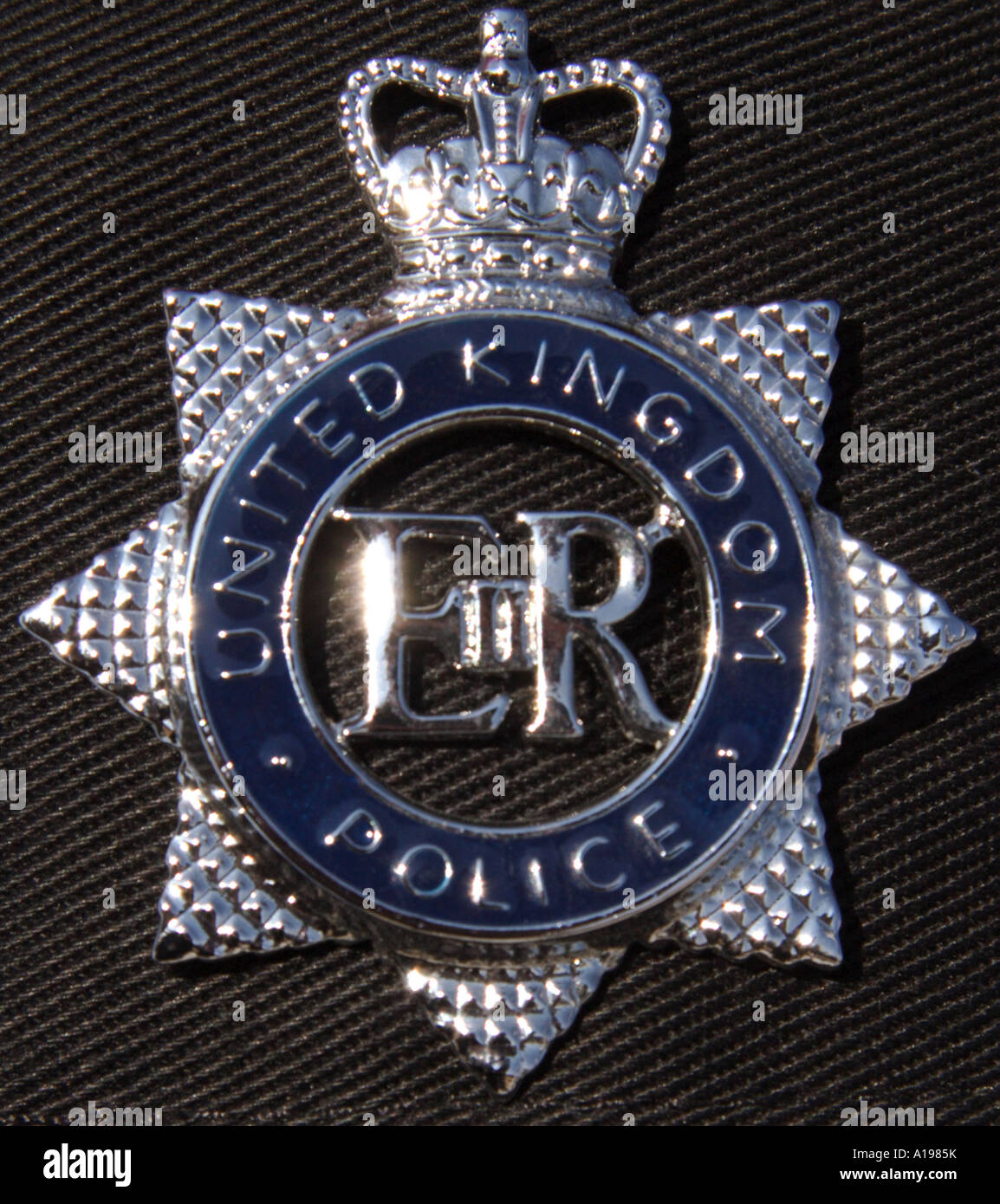 Badge of the United Kingdon Police on international duties Stock Photo -  Alamy