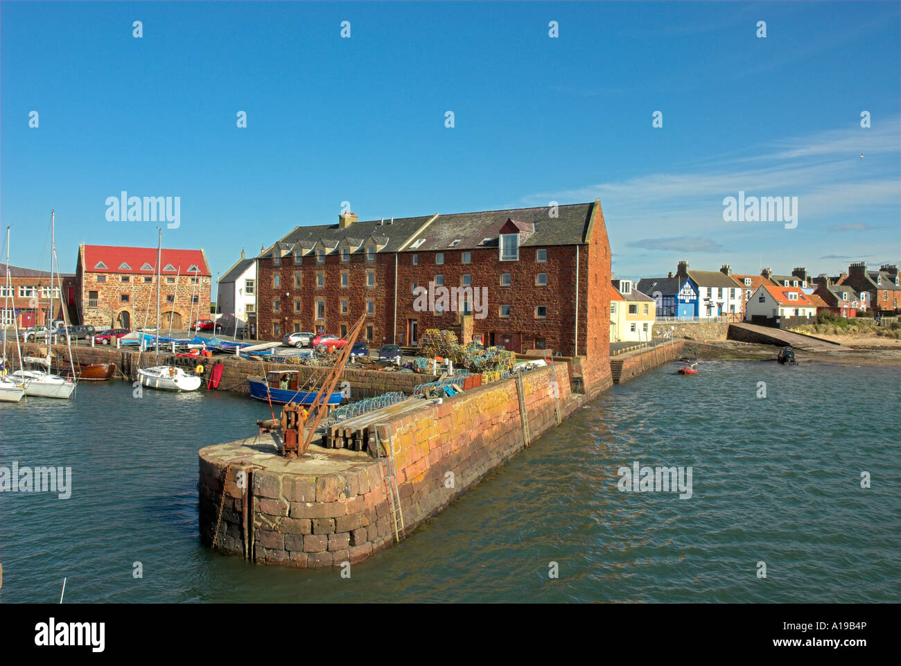 Harbour North Berwick East Lothian Scotland Stock Photo Alamy