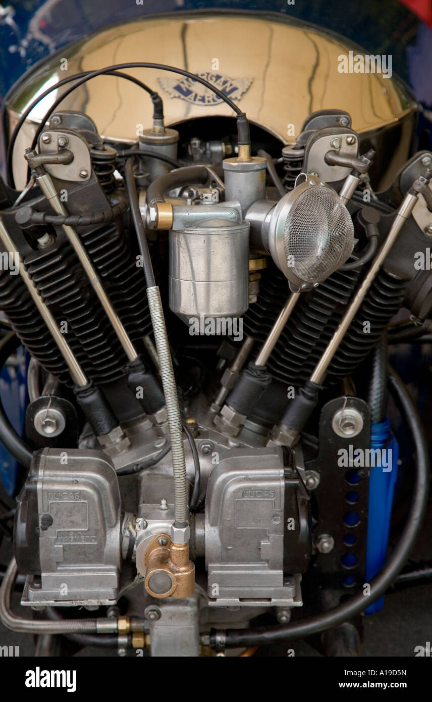 Aero engine and Stock Photo Alamy