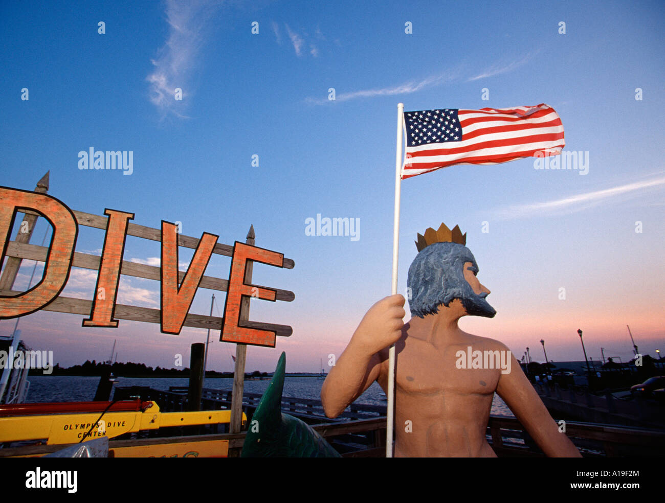 Olympus Dive Center in Morehead City NC Stock Photo Alamy